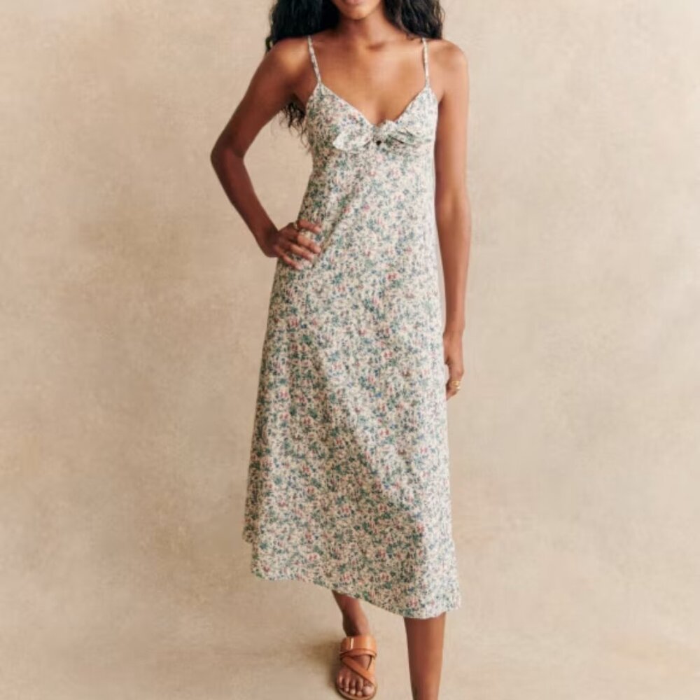 Rare Sezane Floral Chiaretta Dress NWT